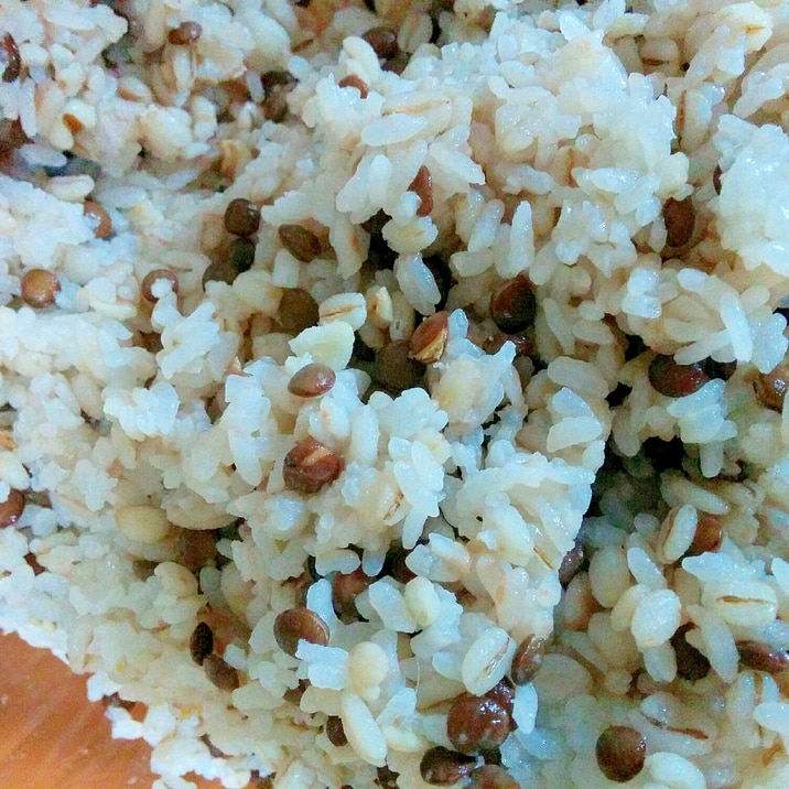 初心者でも失敗しない豆ご飯 ほくほくレンズ豆ご飯